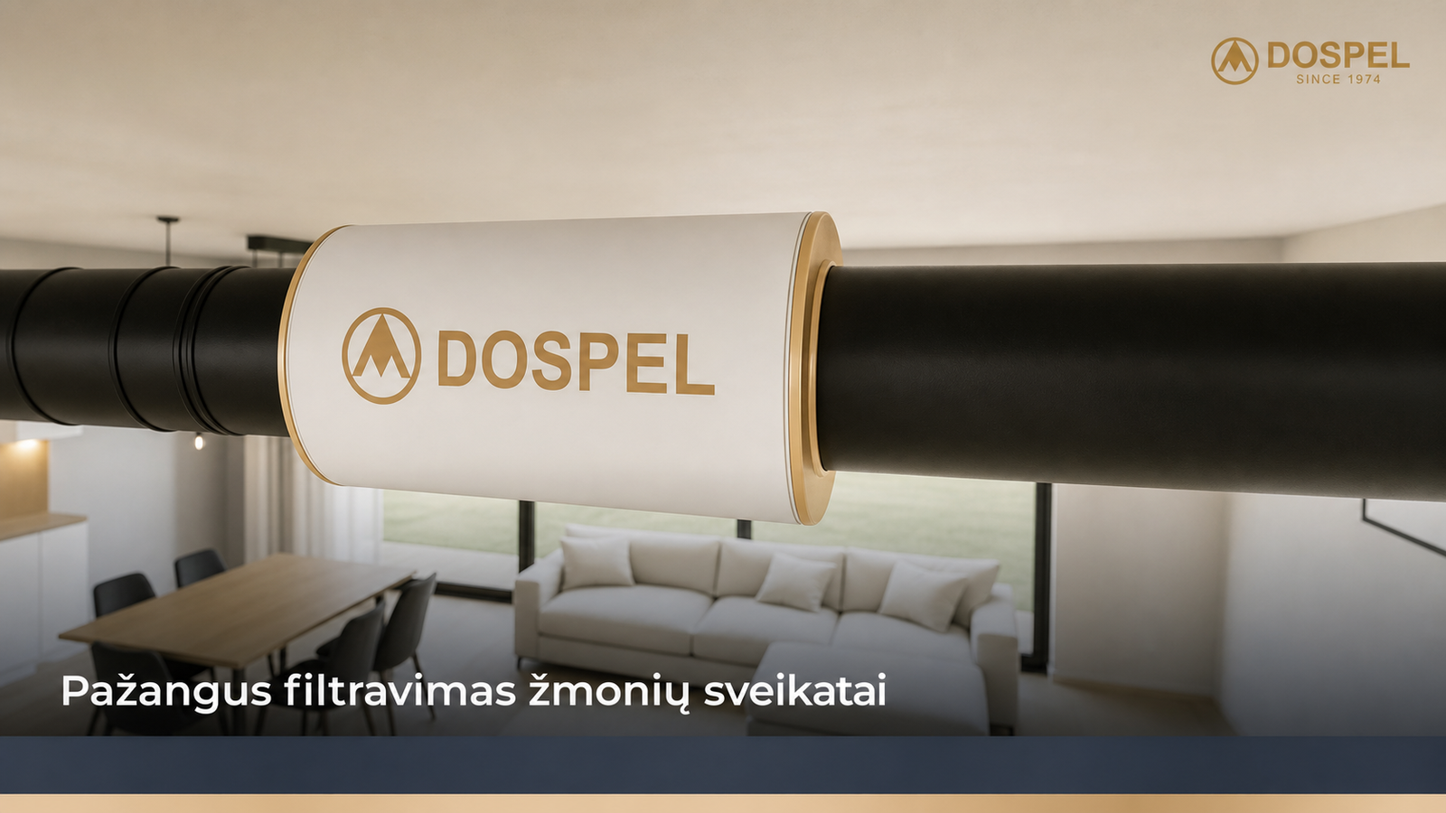 Pažangi filtracija žmonių sveikatai baneris
